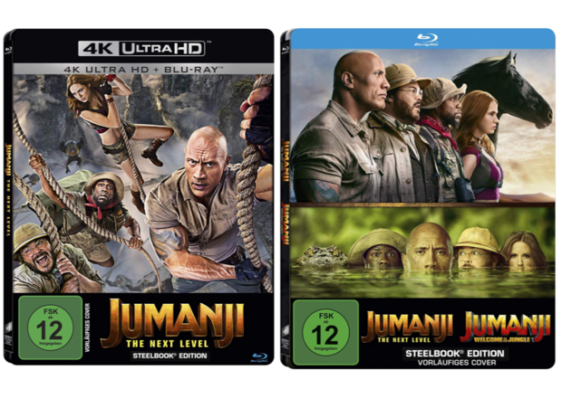 Dos steelbook Jumanji The Next Level