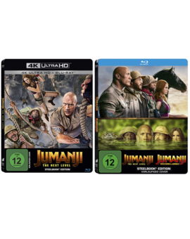 Dos steelbook Jumanji The Next Level