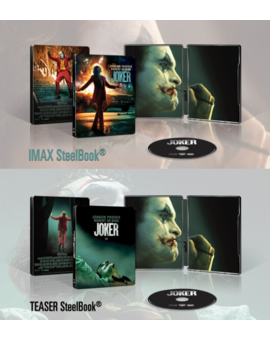 Los steelbook de Joker que saldrán en España
