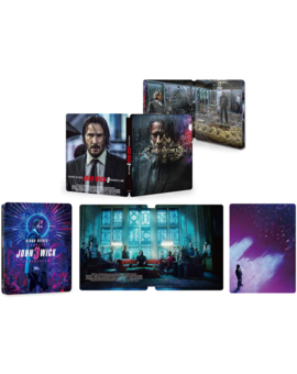 Nuevos steelbook de John Wick 3 Parabellum