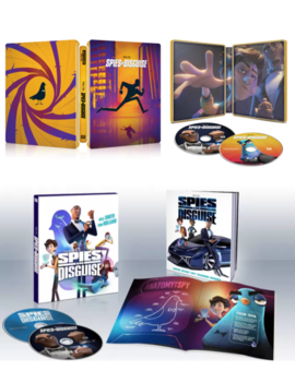Steelbook y digipak de Spies in Disguise en UHD 4K/BD