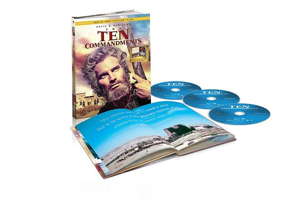 The Ten Commandments de 1923 & 1956 reunidos en un digibook