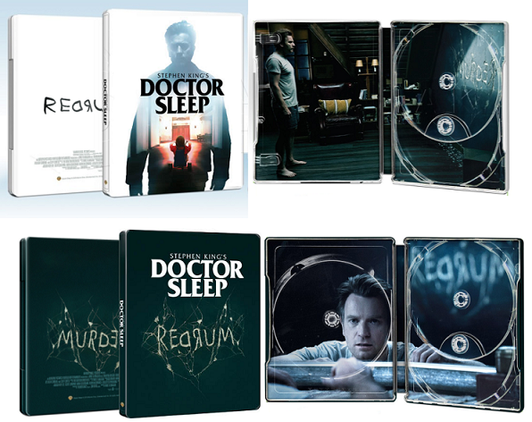 Dos steelbook de Doctor Sleep en UHD 4K/BD