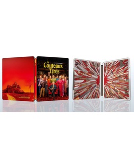 Diseño final steelbook francés Knives Out