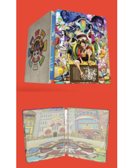 Diseño final steelbook One Piece Stampede