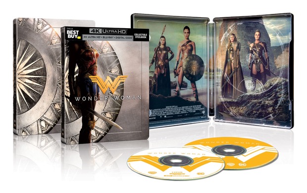 Nueva imagen steelbook 4K de Wonder Woman 