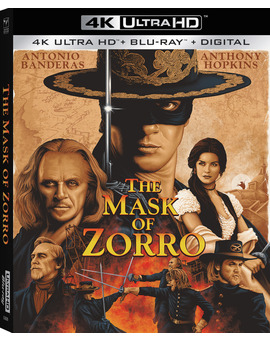 The Mask of Zorro anunciada en UHD 4K