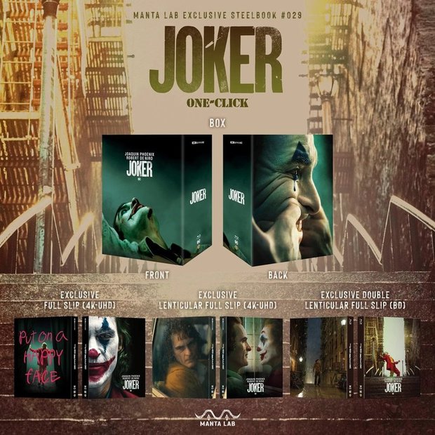 Hoy se activan las reservas del nuevo steelbook de Joker