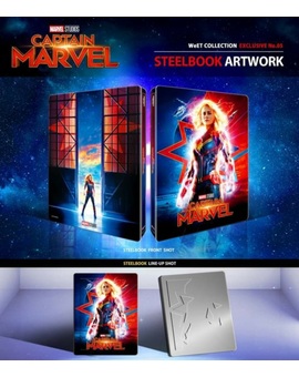 Nuevo steelbook de Captain Marvel