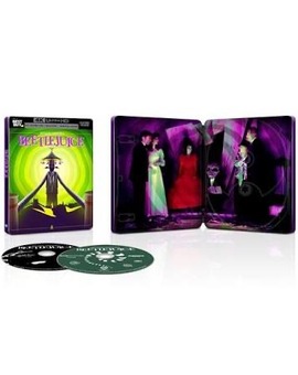 Este sería el steelbook 4K de Beetlejuice