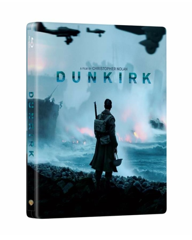 Nuevo steelbook de Dunkirk en UHD 4K/BD