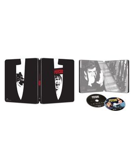 Diseño steelbook Psycho en UHD 4K