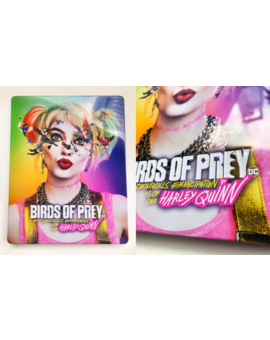 Steelbook Birds Of Prey con brillo y relieves 