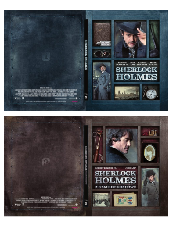 Steelbooks 4K de Sherlock Holmes anunciados 