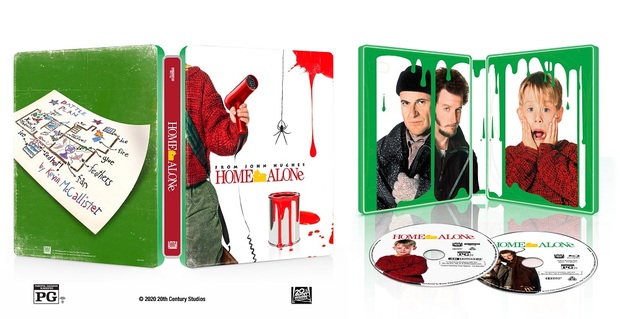 Diseño steelbook 4K Home Alone