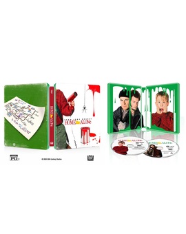 Diseño steelbook 4K Home Alone