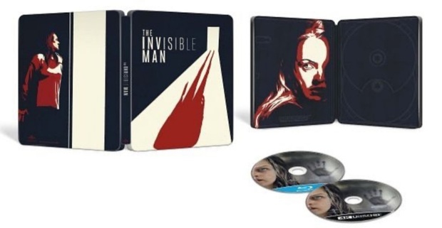 Diseño final steelbook The Invisible Man 