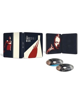 Diseño final steelbook The Invisible Man 