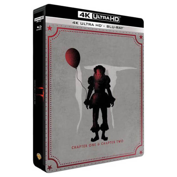 Steelbook pack UHD 4K IT Chapter 1 & 2