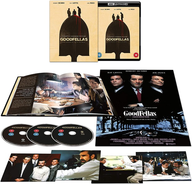 Edición coleccionista Goodfellas en UHD 4K/BD