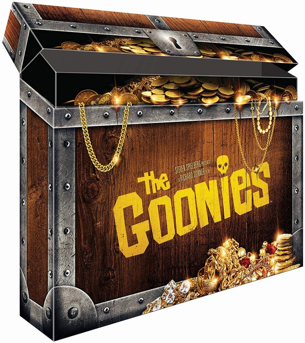 Edición coleccionista The Goonies con steelbook UHD 4K/BD