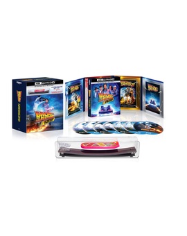 Presentación digipak UHD 4K/ BD Back to the future trilogy