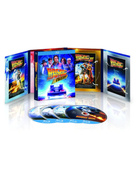 Digipak español Trilogía Regreso al futuro en BD