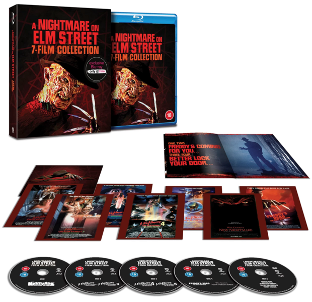 Edición coleccionista A Nightmare On Elm Street en BD
