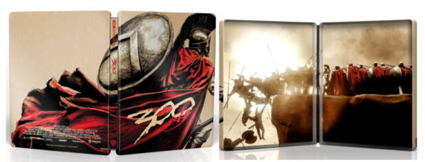 Diseño completo steelbook 300 en UHD 4K/BD