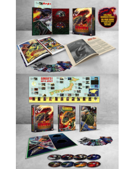 Nuevos detalles de la colección completa Gamera de Arrow Video