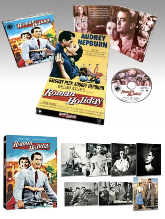 Presentación ediciones Blu-ray Vacaciones en Roma