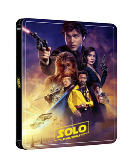 Y por último, Solo, de zavvi en steelbook UHD 4K/BD 