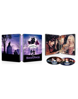 Steelbook 4K Hocus Pocus exclusivo de zavvi
