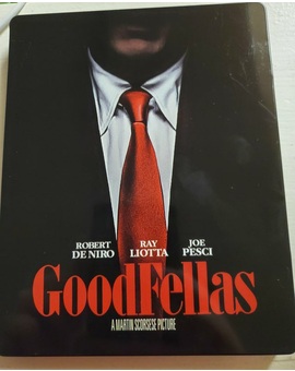 Steelbook 4K Goodfellas con título y brillante