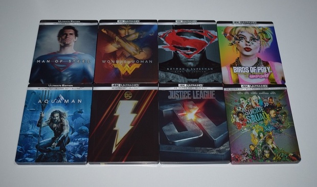 Colección DCEU en steelbook UHD 