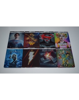 Colección DCEU en steelbook UHD 