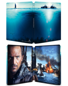 Diseño steelbook Waterworld en UHD 4K/BD 