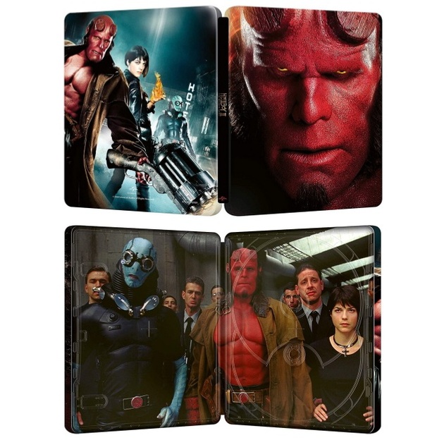 Diseño steelbook 4K/BD Hellboy 2