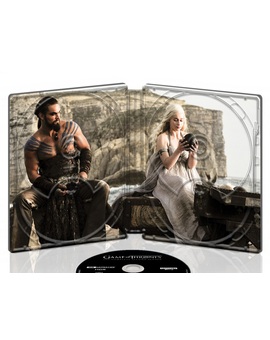 Uno de los interiores de los steelbook 4K de GOT