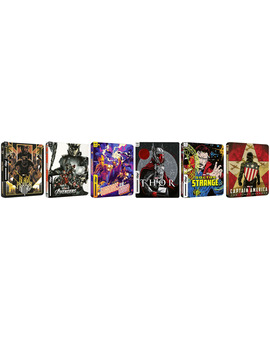 Nuevos steelbook Mondo en UHD 4K/BD: Marvel