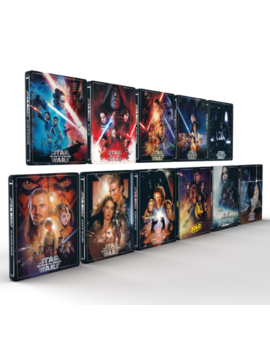 Steelbooks Star Wars también en Alemania a 15€ c/u.