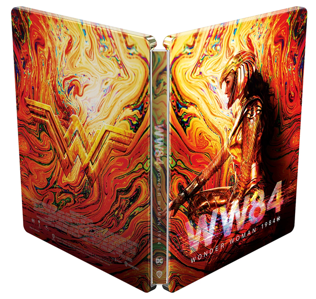 Primer diseño y steelbook para Wonder Woman 1984