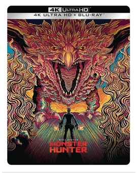 Diseño steelbook Monster Hunter en UHD 4K/BD