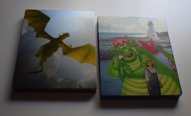 Pedro, Peter y el dragón... en steelbook