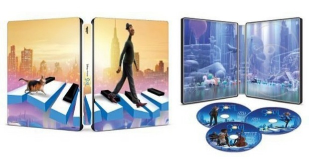 Diseño steelbook Soul en 4K/BD