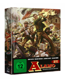 Mediabook The Alamo con John Wayne en dirección y reparto