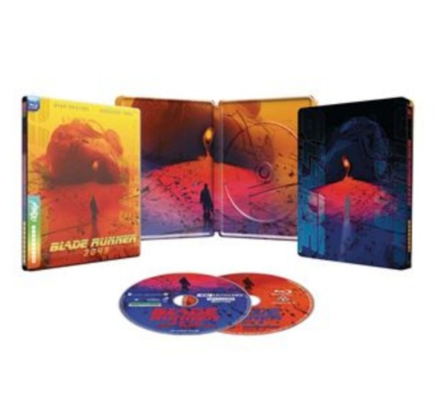 Diseño completo steelbook 4K Blade Runner 2049 de Mondo