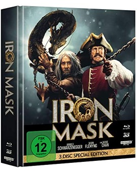 Mediabook The Iron Mask en 4K/3D/2D