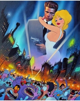 El blu-ray de Cool World en desarrollo.