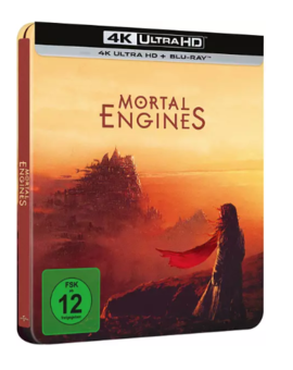 Nuevo steelbook de Mortal Engines en UHD 4K/BD
